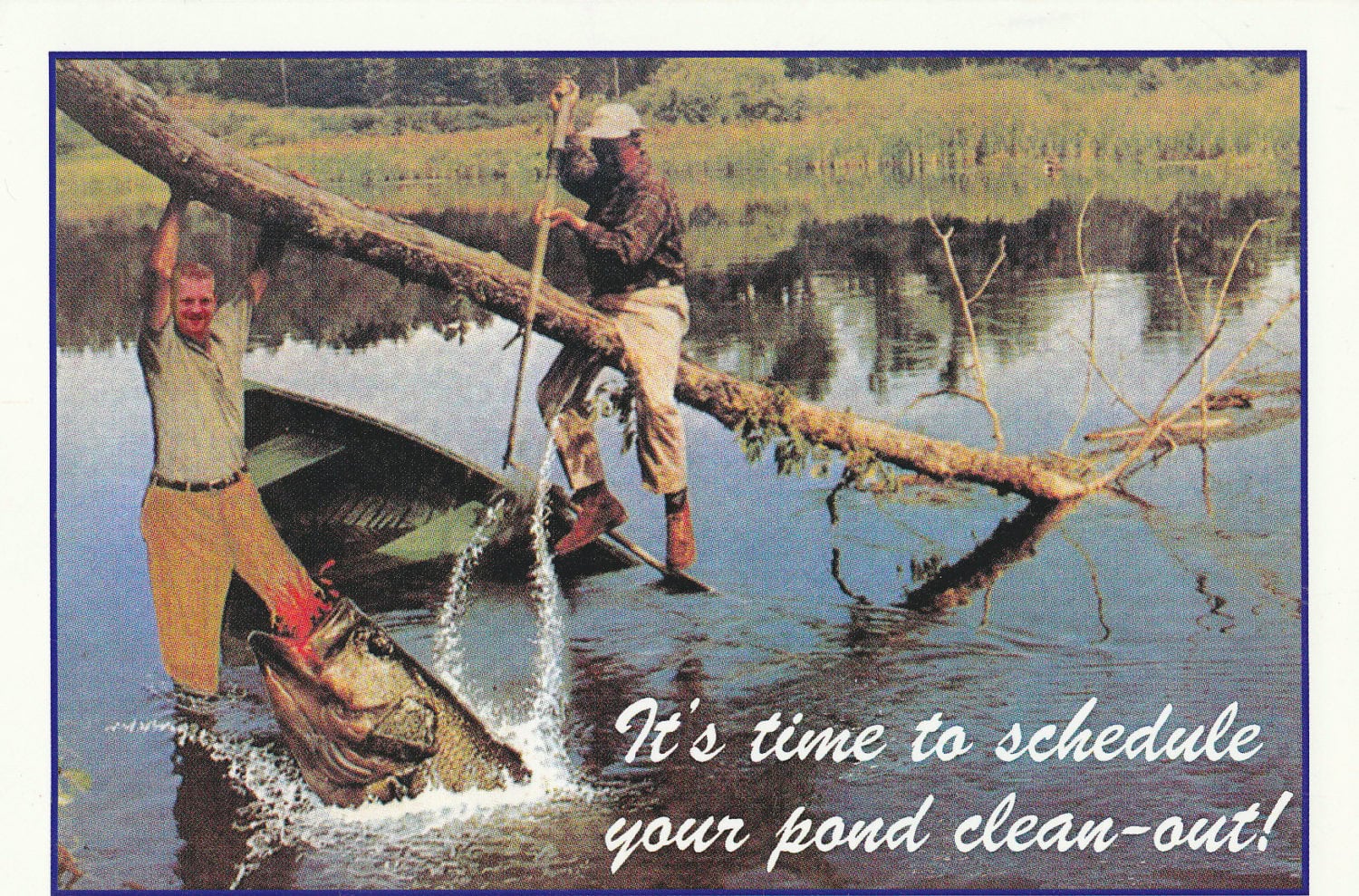 Gem Ponds 1st cleanout mailer